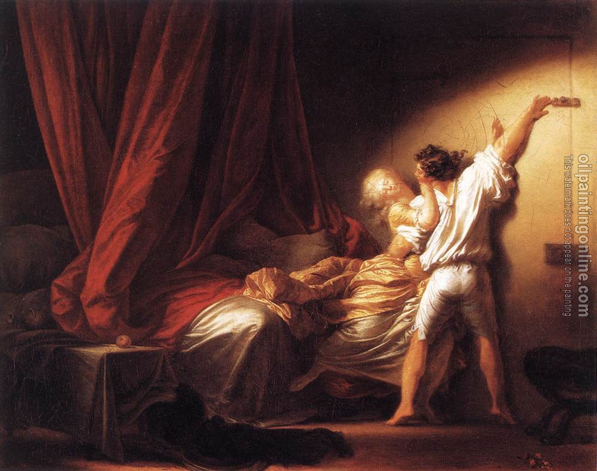 Fragonard, Jean-Honore - The Bolt